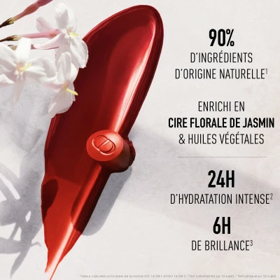 Dior Addict Rouge à Lèvres Brillant - 90 % D'origine Naturelle - Rechargeable – Image 3