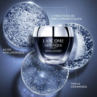 Lancome Advanced Génifique Crème Nuit Réparatrice De La Barrière Cutanée – Image 4