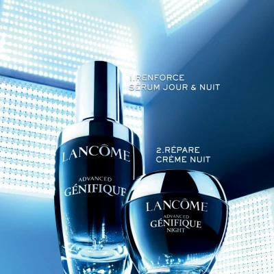 Lancome Advanced Génifique Crème Nuit Réparatrice De La Barrière Cutanée – Image 6