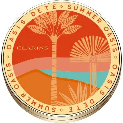 Clarins Ever Bronze & Blush Poudre Compacte Bonne Mine Ensoleillée Nutrition – Image 2