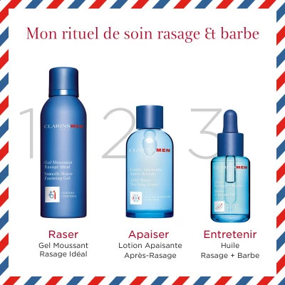 ClarinsMen Gel Apaisant Après Rasage – Image 5