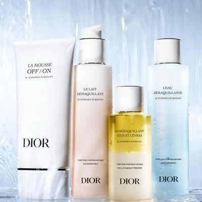 DIOR Le Démaquillage Au Nymphéa - L'Eau Démaquillante L'Eau Démaquillante Micellaire Visage, Yeux Et Cou - Formule Soin Purifiante – Image 4