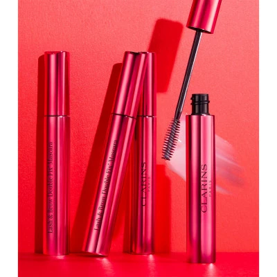 Clarins Lash & Brow Double Fix’ Mascara Top Coat Waterproof Fixateur Longue Tenue – Image 2