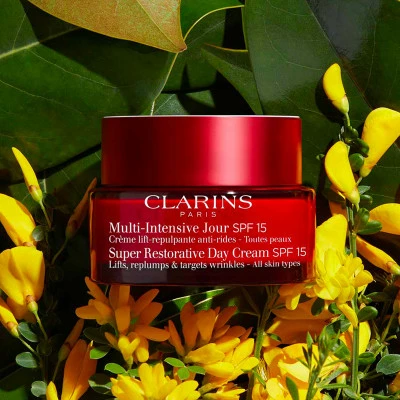 Clarins Multi-Intensive Jour SPF15 Crème Lift-repulpante Anti-rides - Toutes Peaux – Image 2