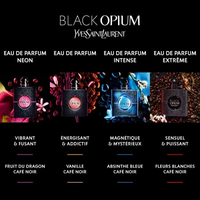 Yves Saint Laurent Black Opium Eau De Parfum Extrême – Image 3
