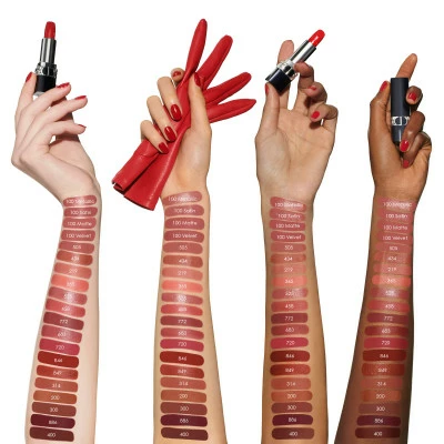 Rouge Dior Rouge à Lèvres Rechargeable Couleur Couture - 4 Finis : Satin, Mat, Métallique Et Velours – Image 7