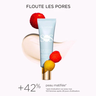 Clarins SOS Primer Base De Teint Matifiante – Image 3