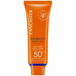 Lancaster Sun Beauty Crème Visage Confort Bronzage Lumineux SPF50