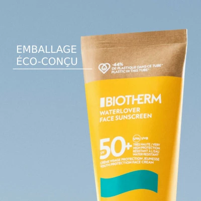 Biotherm Waterlover Crème Solaire Visage SPF50+ – Image 7